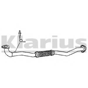 DAEWOO 96349131 Exhaust Pipe